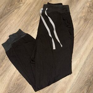 Figs high waisted petite jogger scrubs
